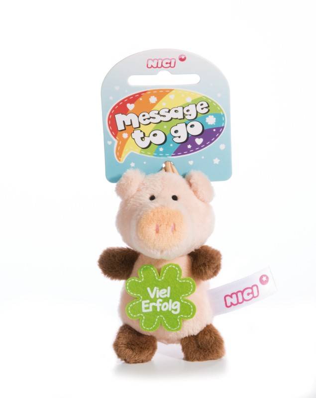 NICI Anhänger Schwein "Viel Erfolg" Verkauf
