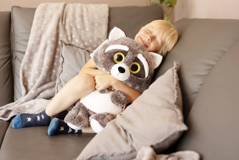 NICI GLUBSCHIS Kuscheltier Waschbär Clooney 45cm Jubiläumsangebot