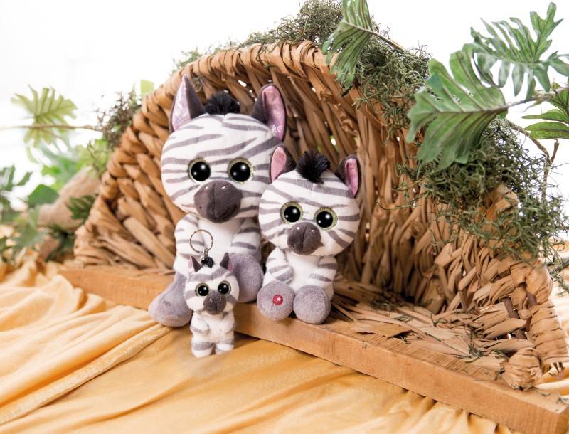 NICI GLUBSCHIS Kuschelteir Zebra Mankalita Große Rabatte