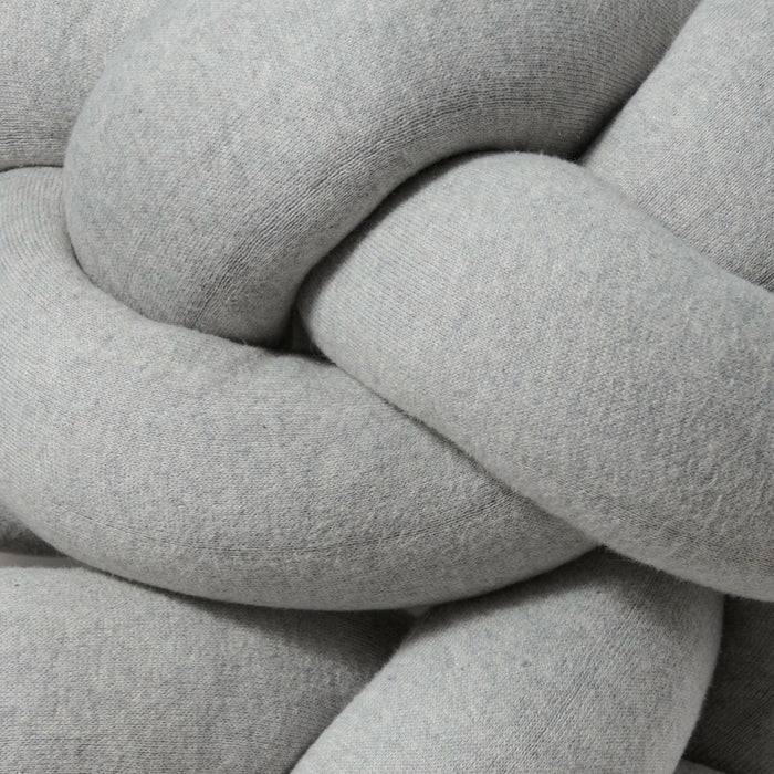 Nordic Coast Company Bettschlange geflochten Grau Strick XL Kauf eins, bekomm eins gratis