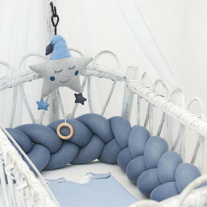 Nordic Coast Company Baby Schlafsack Blau Grau Neueste Stile
