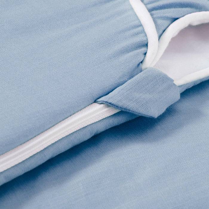 Nordic Coast Company Baby Schlafsack Blau Grau Neueste Stile