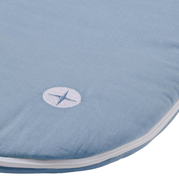 Nordic Coast Company Baby Schlafsack Blau Grau Neueste Stile
