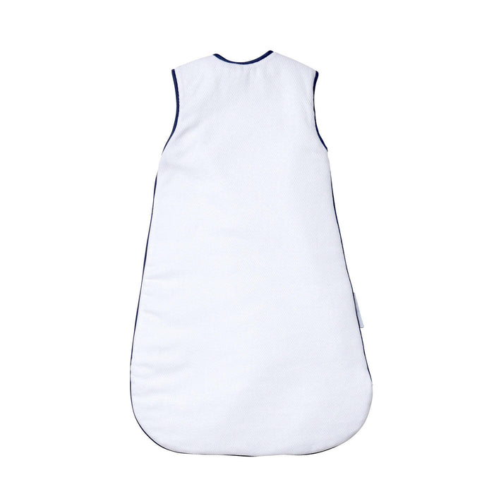 Nordic Coast Company Baby Schlafsack Weiß-Blau Letzte 2 Tage