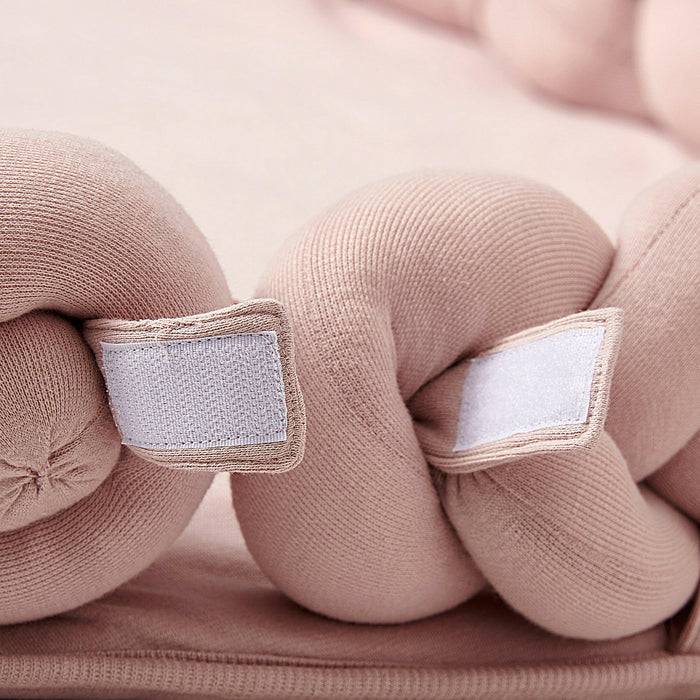 Nordic Coast Company Baby Nest geflochten Rosa Bis zu 50% Rabatt