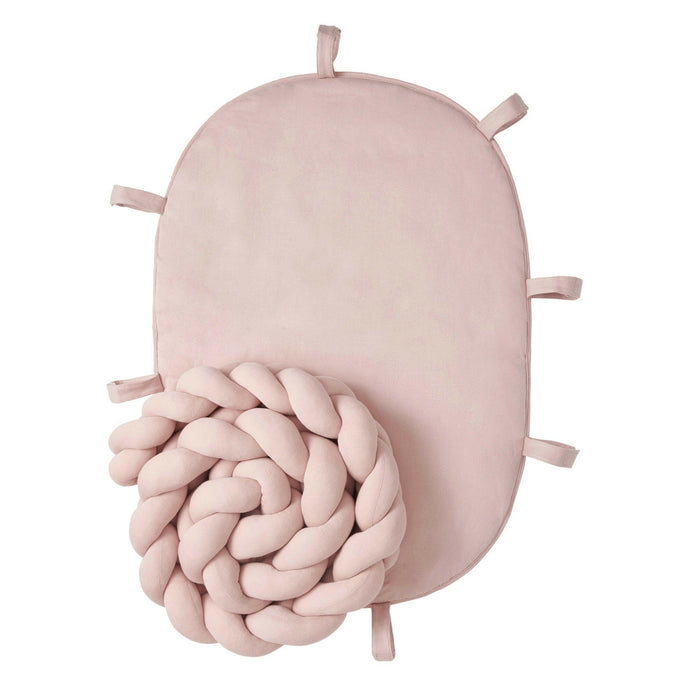 Nordic Coast Company Baby Nest geflochten Rosa Bis zu 50% Rabatt