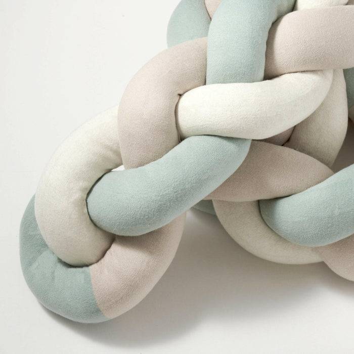 Nordic Coast Company Bettschlange geflochten Trio Mint Bis zu 60% Rabatt