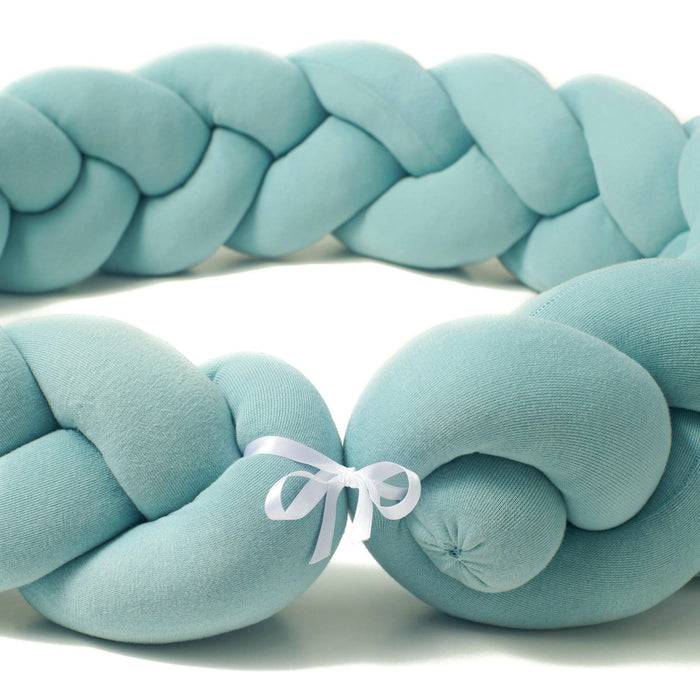 Nordic Coast Company Bettschlange geflochten Mint Jersey Discount Store für neue Produkte