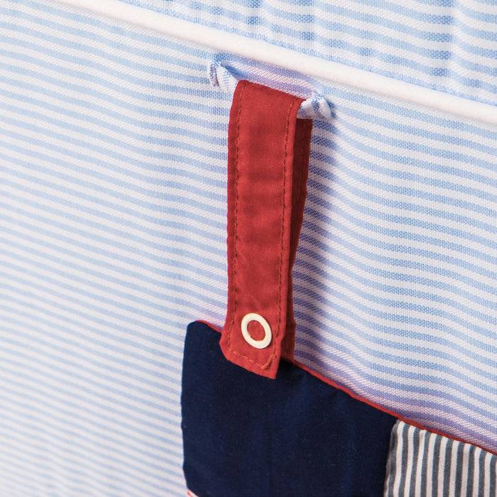 Nordic Coast Company Baby Bettnestchen Blau Begrenzt auf 3 Tage