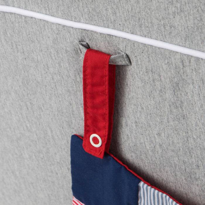 Nordic Coast Company Baby Bettnestchen Grau Spitze Speichern exportieren