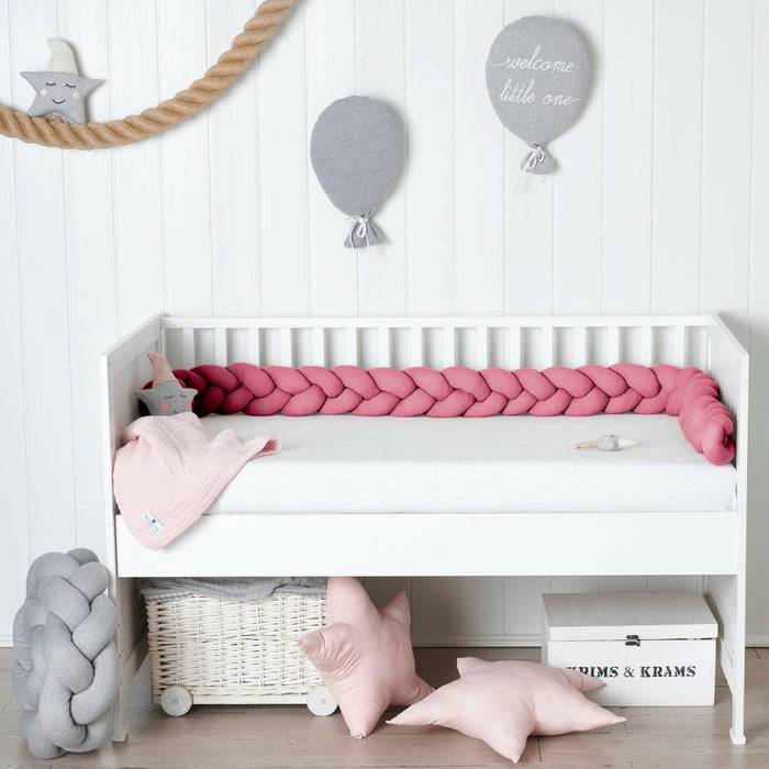 Nordic Coast Company Bettschlange geflochten Beere Jersey Rabatte dieses Monats