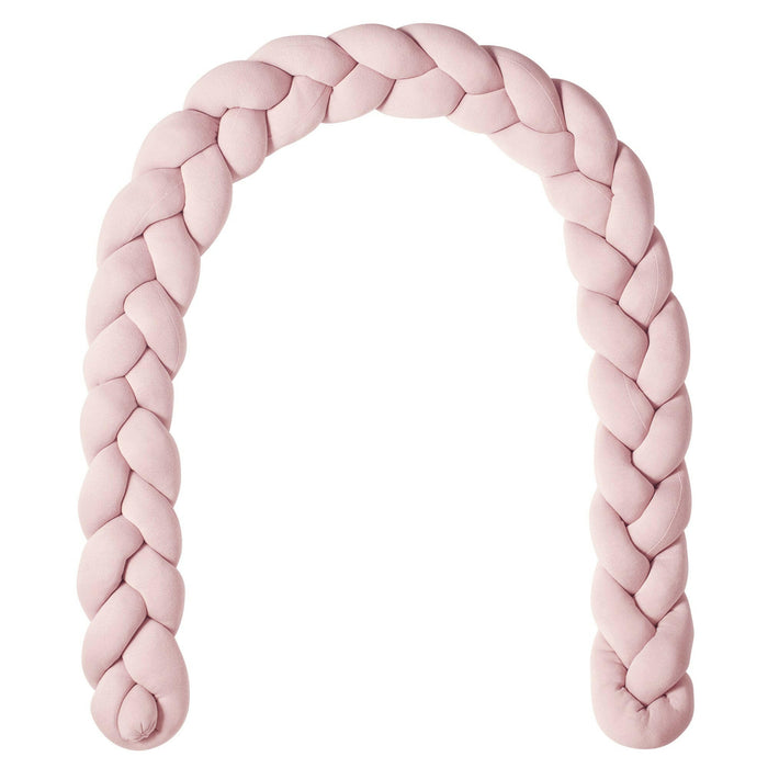 Nordic Coast Company Bettschlange geflochten Pink Jersey 180cm Angebote