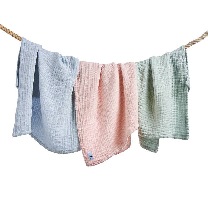 Nordic Coast Company Musselin Decke Rosa Günstiger Verkauf