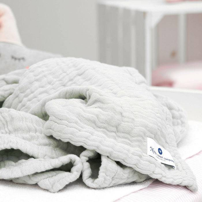 Nordic Coast Company Musselin Decke Grau Large Fabrikverkauf