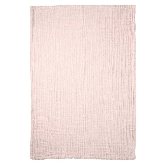 Nordic Coast Company Musselin Decke Rosa Large Kostenloser Versand