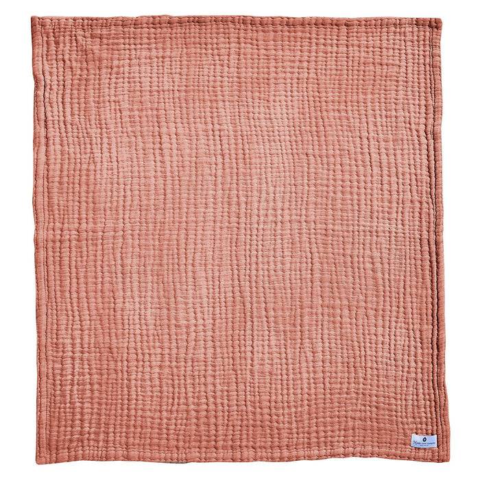 Nordic Coast Company Musselin Decke Kupfer Rot Flash Sale