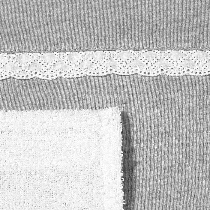 Nordic Coast Company Wickelauflage Grau Spitze Jubiläumsangebot