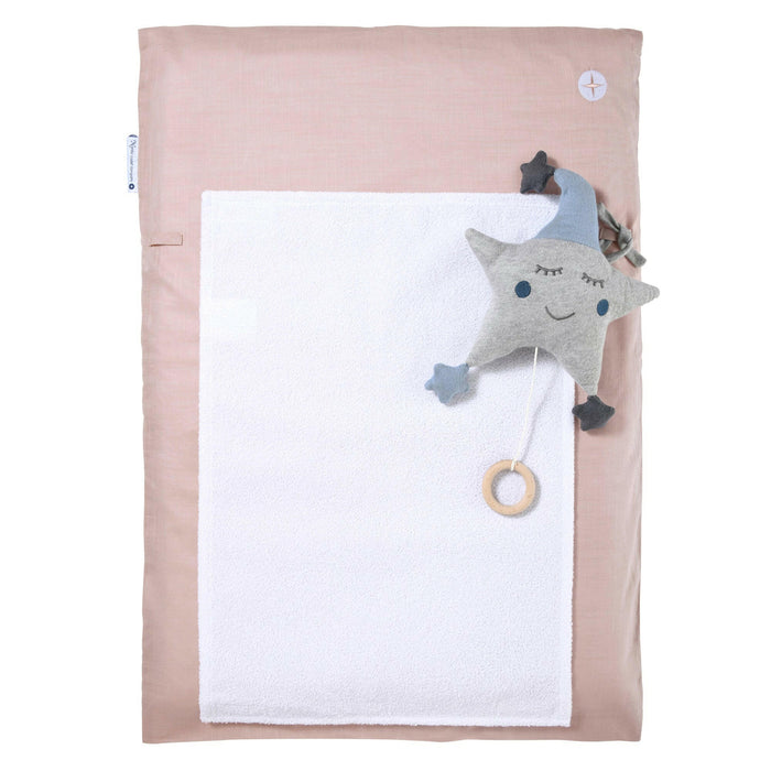 Nordic Coast Company Wickelauflage Altrosa schmal Blitzangebot