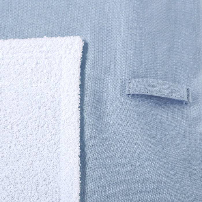 Nordic Coast Company Wickelauflage Blau Grau schmal Große Rabatte