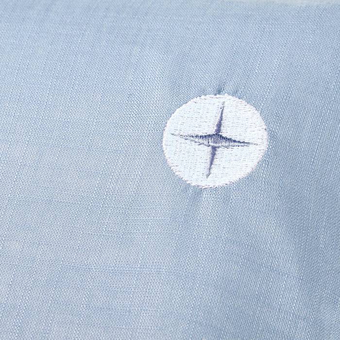 Nordic Coast Company Wickelauflage Blau Grau schmal Große Rabatte