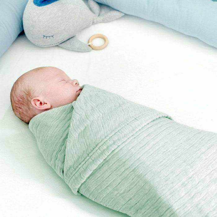 Nordic Coast Company Musselin Decke Mint Bestseller
