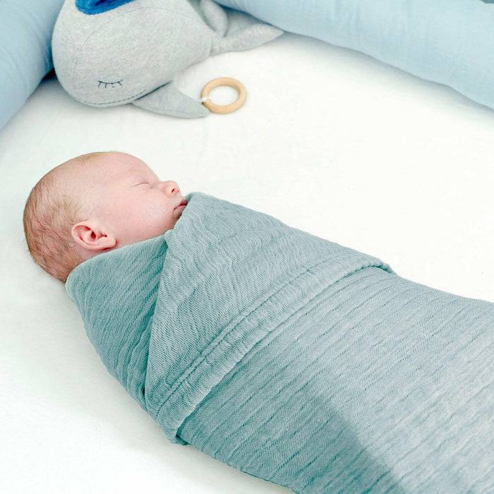 Nordic Coast Company Musselin Decke Jade Grün Tiefpreis