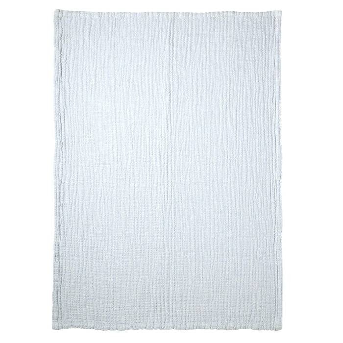 Nordic Coast Company Musselin Decke Blau Large Super Sparpreis