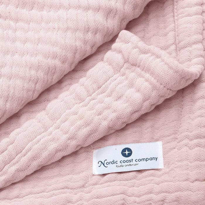 Nordic Coast Company Musselin Decke Altrosa Wochenangebot