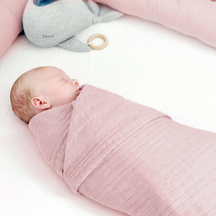 Nordic Coast Company Musselin Decke Altrosa Wochenangebot