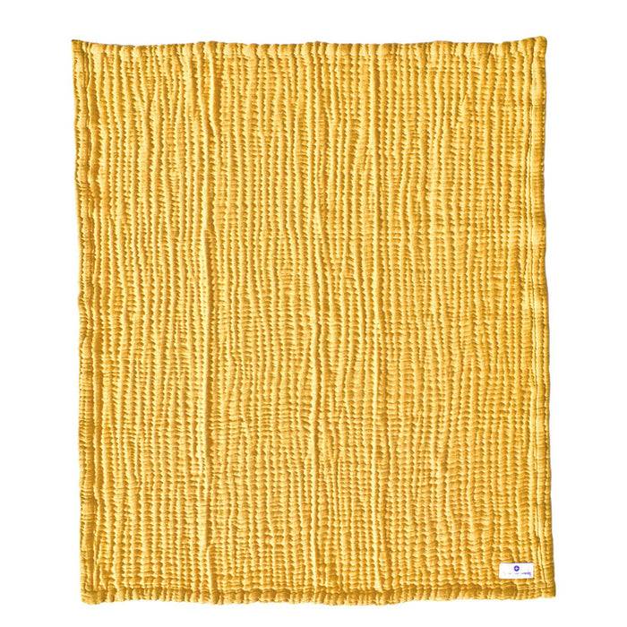 Nordic Coast Company Musselin Decke Curry Gelb Letzte 3 Tage