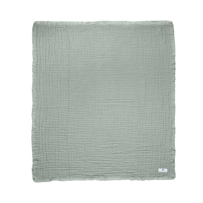 Nordic Coast Company Musselin Fransendecke Mint Letzter Tag