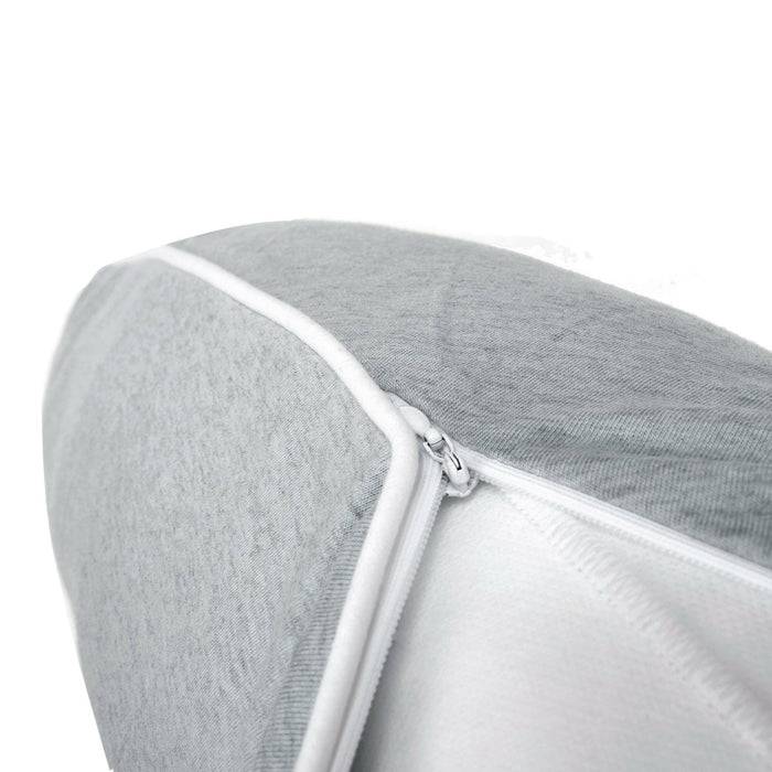 Nordic Coast Company Stillkissen Bezug 180 cm Grau Bis zu 60% Rabatt