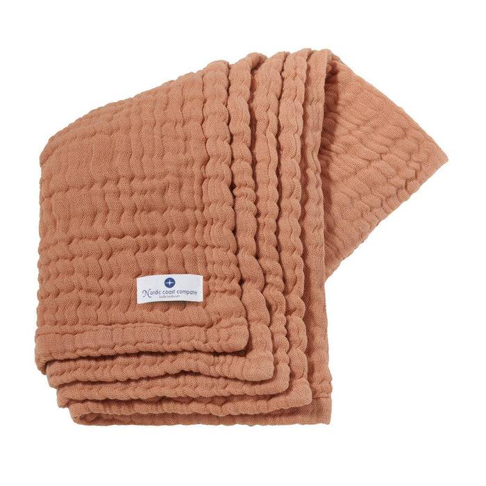 Nordic Coast Company Musselin Decke Karamell Bis zu 65% Rabatt