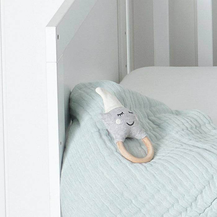 Nordic Coast Company Baby Rassel Stern Natur Nur noch ein Tag übrig