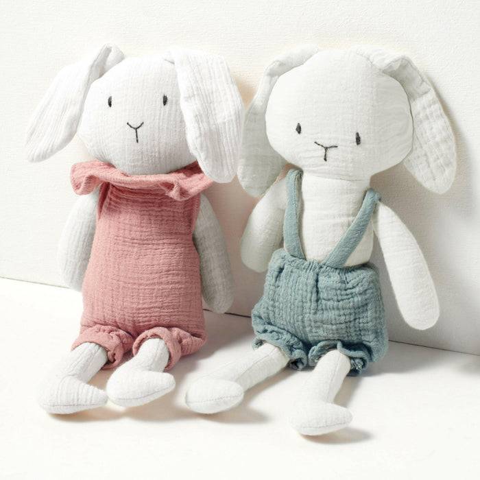 Nordic Coast Company Kuscheltier Musselin Hase Ben Riesige Rabatte
