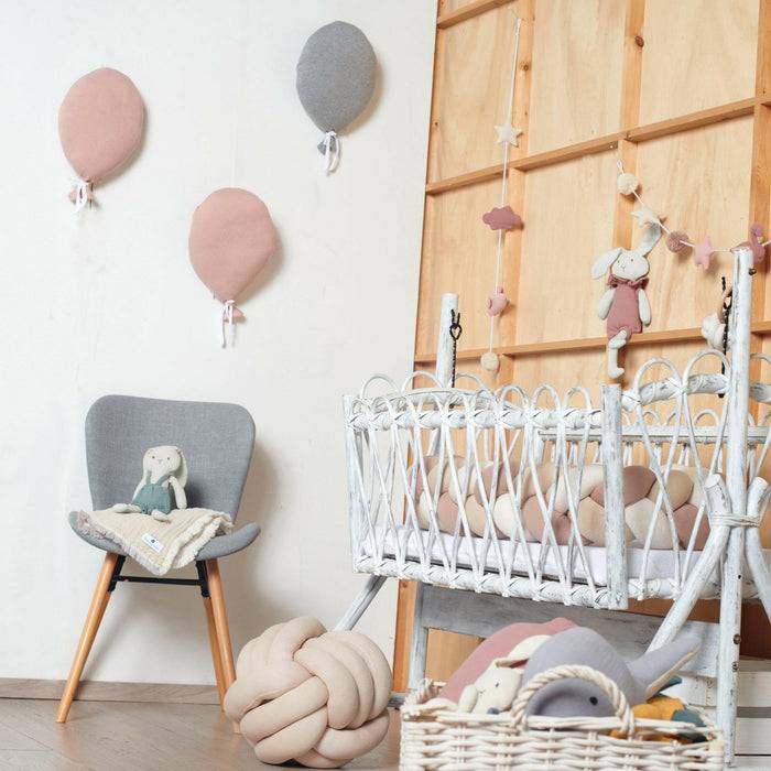 Nordic Coast Company Kuscheltier Musselin Hase Bella 50% Rabatt mit kostenlosem Versand