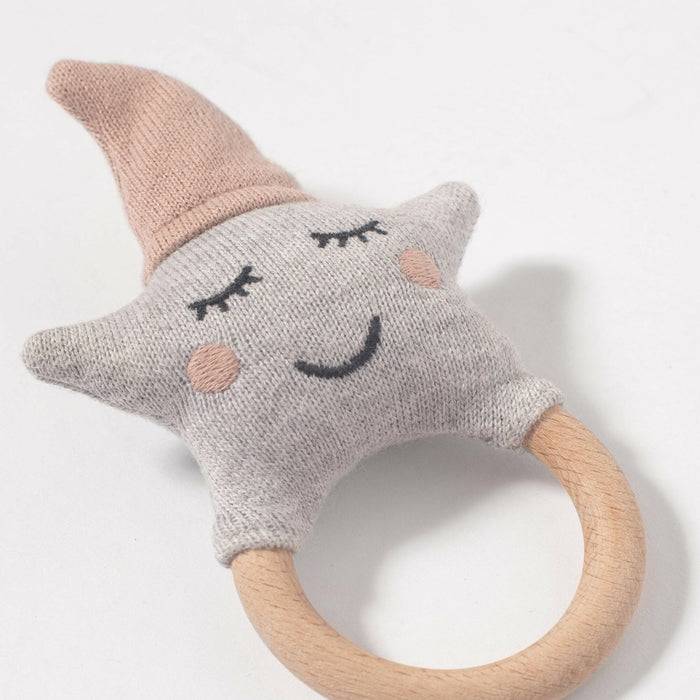 Nordic Coast Company Baby Rassel Stern Rosa Clearance-Verkauf