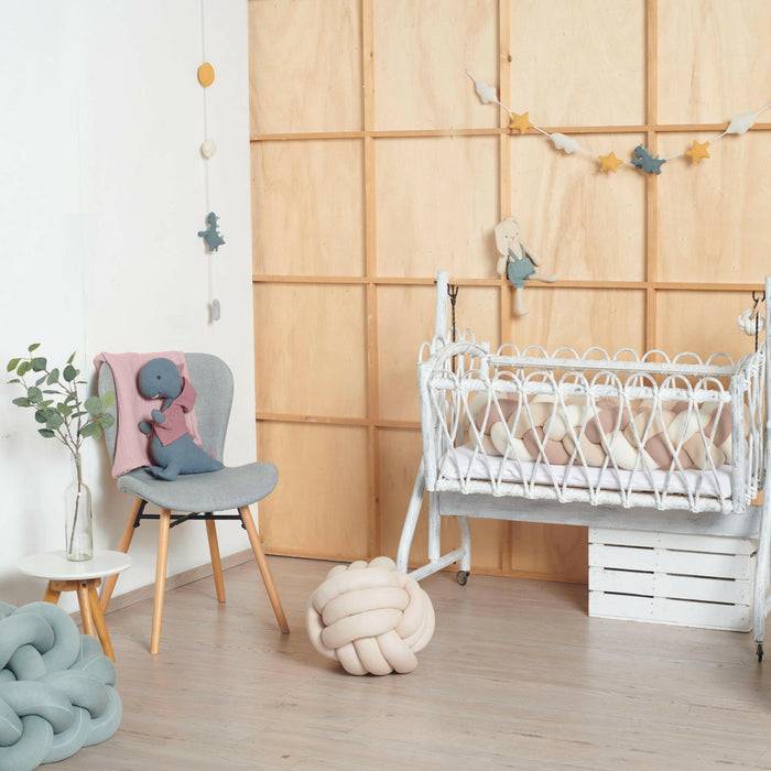 Nordic Coast Company Kuscheltier Musselin Dino Hannah Fabrikladen
