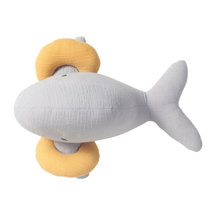 Nordic Coast Company Kuscheltier Musselin Wal Bobby Im Verkauf