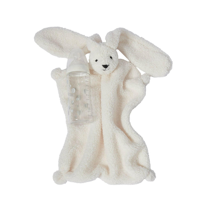 Nordic Coast Company Schnuffeltuch Hase Teddy Natur zollfrei
