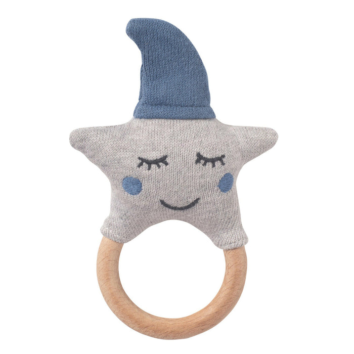 Nordic Coast Company Baby Set "Stern" Spieluhr + Rassel Blau Online