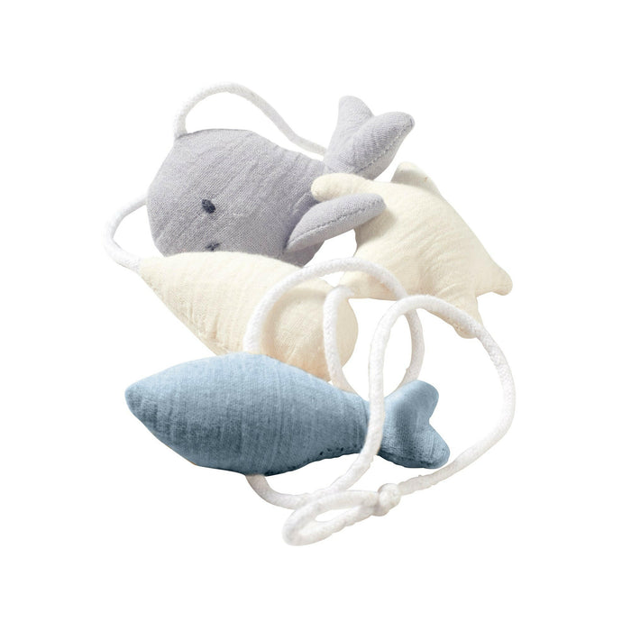 Nordic Coast Company Wandgirlande Musselin Wal Small Schlussverkauf