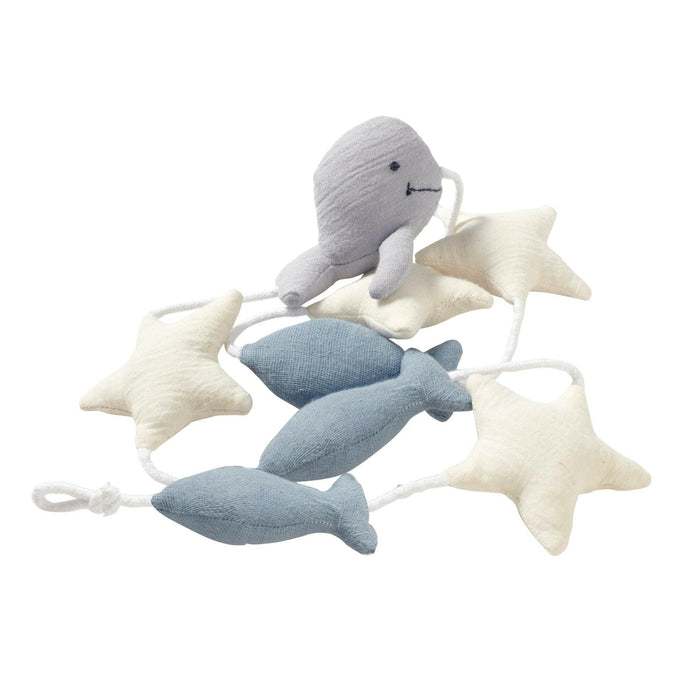 Nordic Coast Company Wandgirlande Musselin Wal Large Fabrik Onlineshop