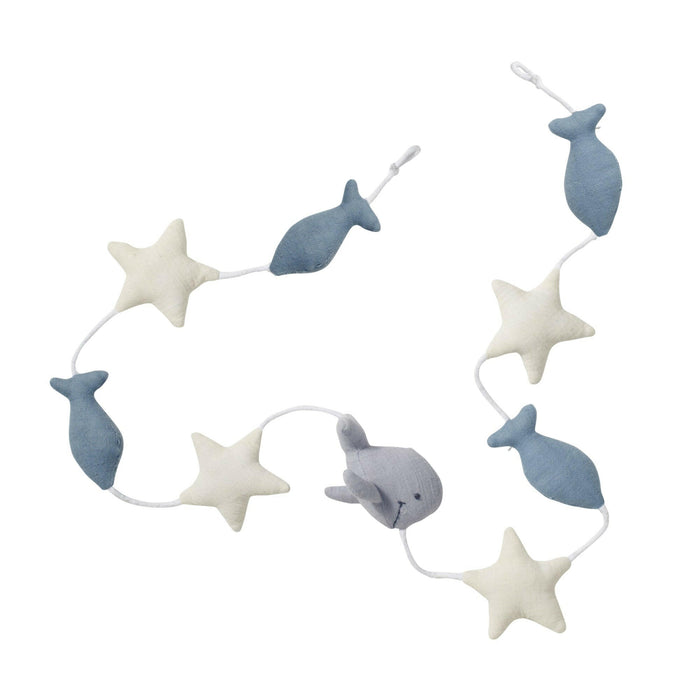 Nordic Coast Company Wandgirlande Musselin Wal Large Fabrik Onlineshop