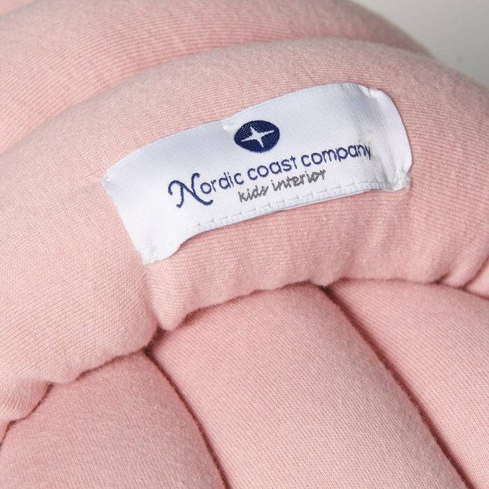 Nordic Coast Company Knotenkissen Jersey Rosa Großer Ausverkauf