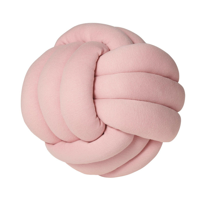 Nordic Coast Company Knotenkissen Jersey Rosa Großer Ausverkauf