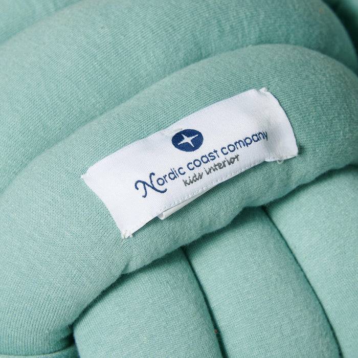 Nordic Coast Company Knotenkissen Jersey Mint Online Shopping