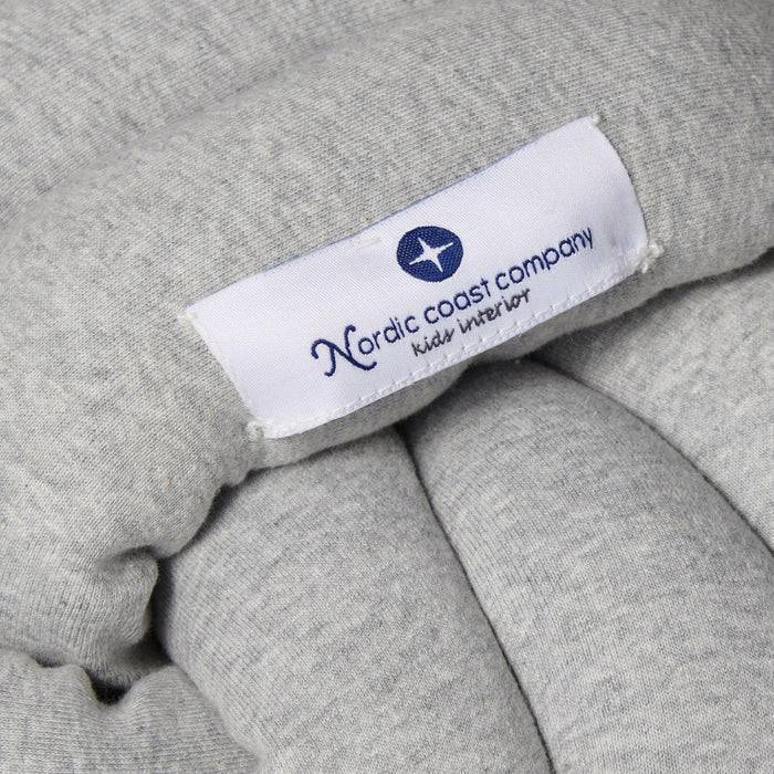 Nordic Coast Company Knotenkissen Jersey Grau Exklusivangebot