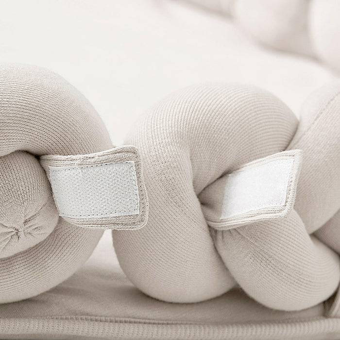 Nordic Coast Company Baby Nest geflochten Natur Weihnachtsangebot