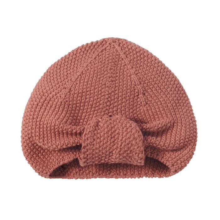 Nordic Coast Company 2er Set Baby Turban Kupfer + Natur Lagerräumung